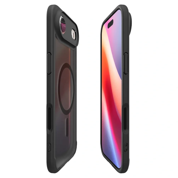 SPIGEN case ULTRA HYBRID MAG compatible with Magsafe for IPHONE 17 Air frost black