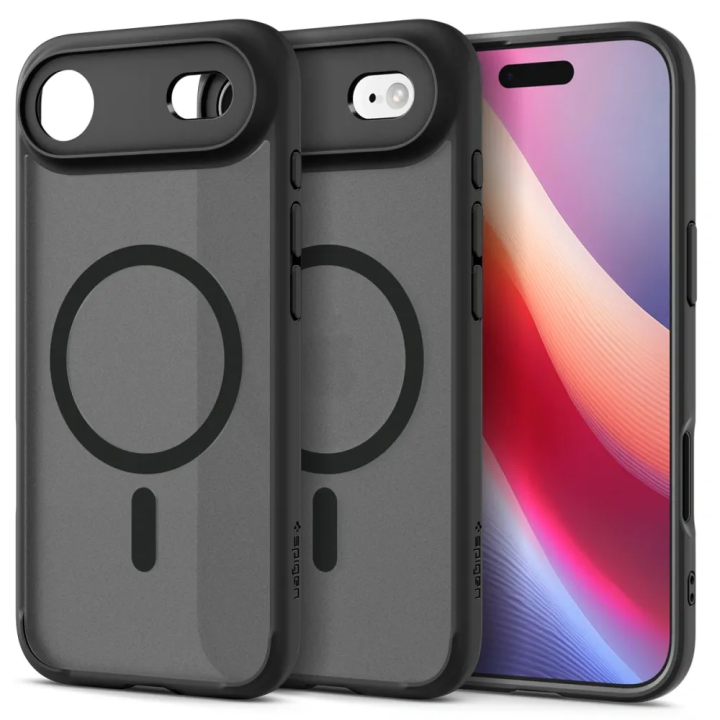 SPIGEN чехол ULTRA HYBRID MAG совместимый с Magsafe для IPHONE 17 Air frost black