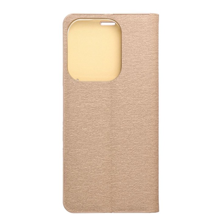 Чохол з клапаном для Xiaomi Redmi 15C (173,16 x 81,07 x 8,2) Luna Book Gold золотий