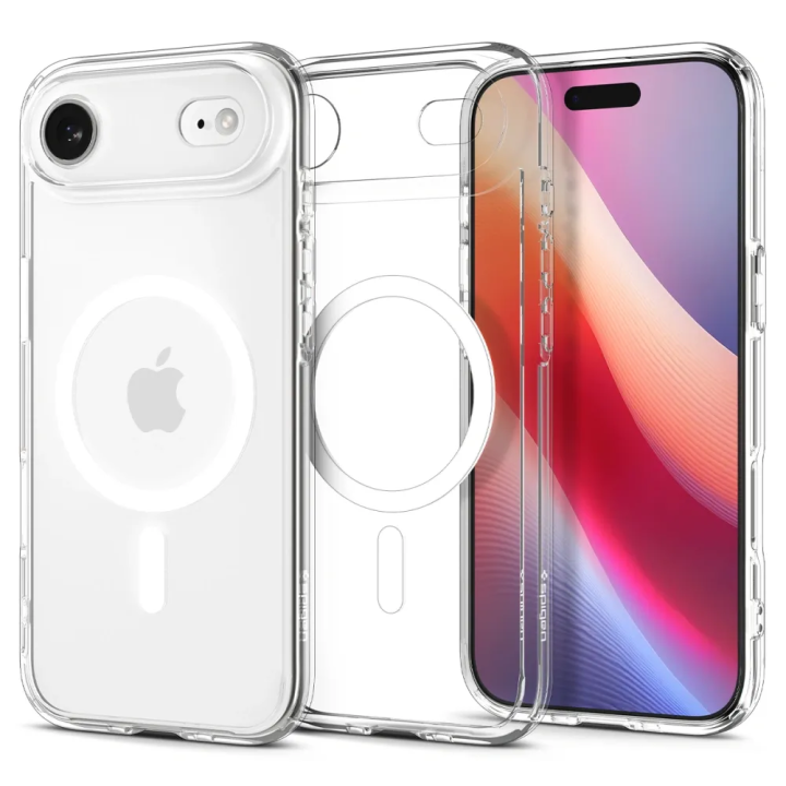 SPIGEN чехол ULTRA HYBRID MAG совместимый с Magsafe для IPHONE 17 Air clear white