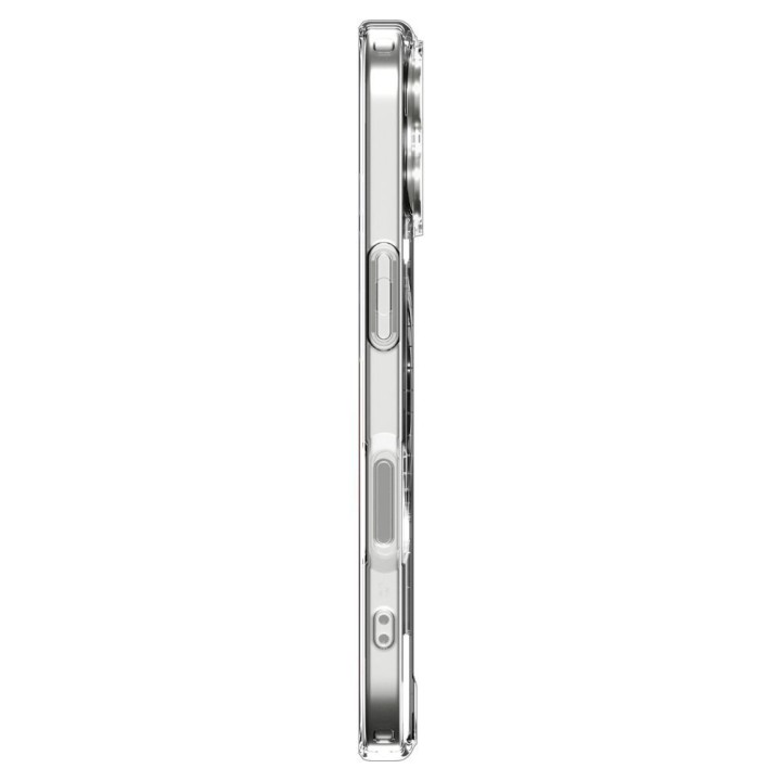 SPIGEN case ULTRA HYBRID MAG compatible with MagSafe for IPHONE 17 clear gold