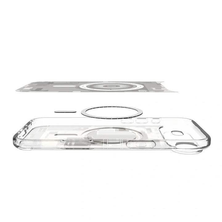 SPIGEN case ULTRA HYBRID MAG compatible with Magsafe for IPHONE 17 Air zero one natural titanium