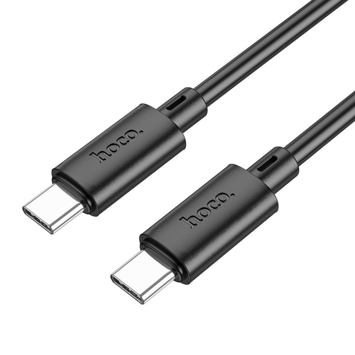USB-C to USB-C cable Hoco PD 3A 60W 1 m X88 black