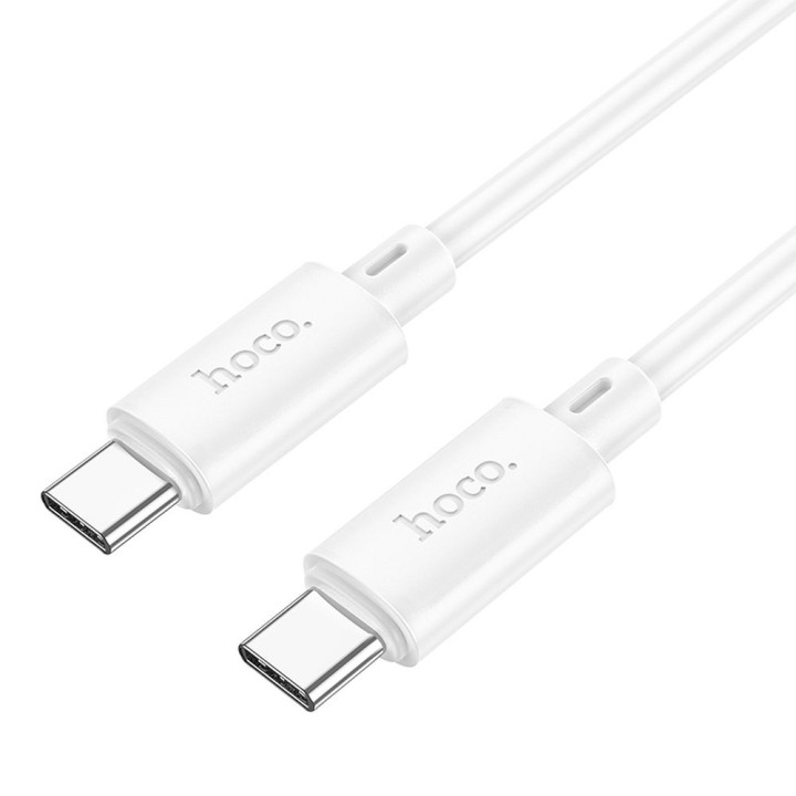 Кабель USB-C – USB-C Hoco PD 3A 60W 1 m X88 білий