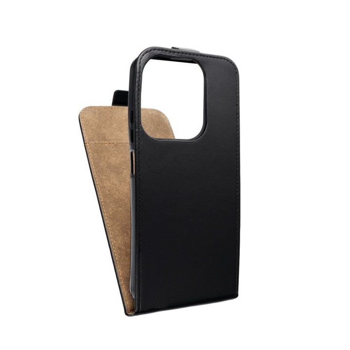 Чохол з клапаном вертикальний для Xiaomi Redmi 15C (173,16 x 81,07 x 8,2) Slim Flexi Fresh чорний