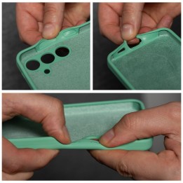 Чохол для Motorola EDGE 60 / 60 FUSION Silicone 2mm (camera protection) м'ятний