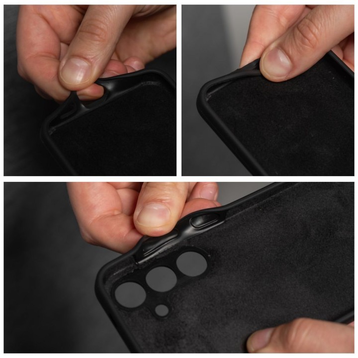Чехол для Xiaomi Redmi 15 4G / 15 5G Silicone 2mm (camera protection) черный