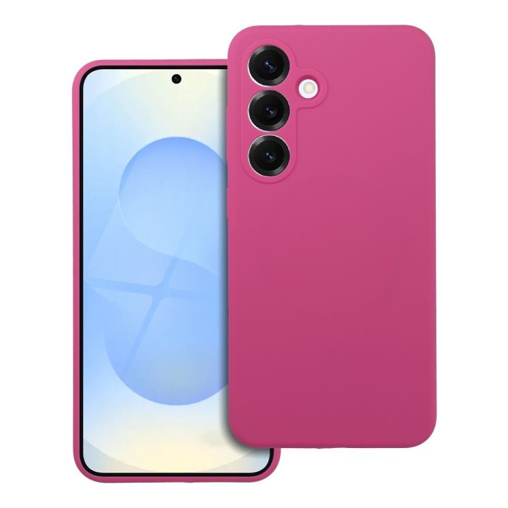 Etui na Realme 14 5G Silicone 2mm (camera protection) różowe