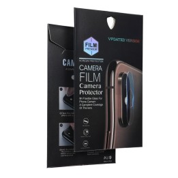 Закаленное стекло 5D Full Glue на камеру для iPhone 17 PRO прозрачное
