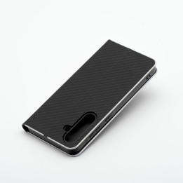 Чохол з клапаном для Xiaomi Redmi 15 4G / 5G (171.1) Luna Book Carbon чорний
