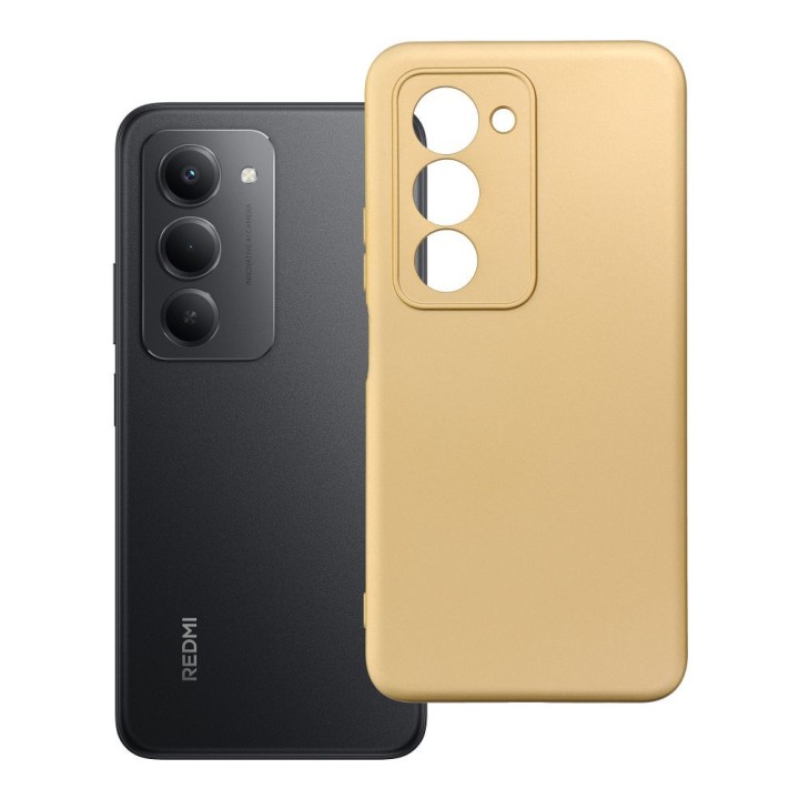 Чохол для Xiaomi Redmi 15 4G / 15 5G (171.1mm) Metallic золотий