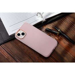 Чохол для iPhone 11 Frame пудрово-рожевий