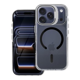 Case for iPhone 15 PRO MAX Lens Mag Cover MagSafe compatible black