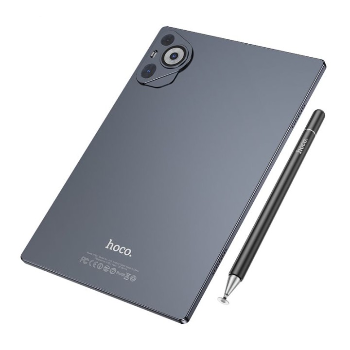 Tablet 10.1" 6GB/128GB Hoco HD Wi-Fi/4G/BT 5.0 Android 14 A15 szary