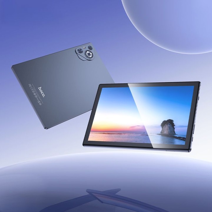 Планшет 10.1" 6GB/128GB Hoco HD Wi-Fi/4G/BT 5.0 Android 14 A15 сірий