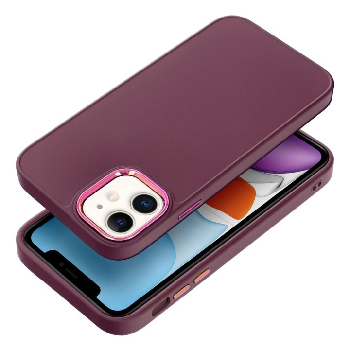 Case for iPhone 11 Frame purple