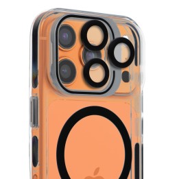 Case for iPhone 15 Lens Mag Cover compatible with MagSafe black
