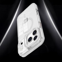 Case for iPhone 16 PRO MAX Lens Mag Cover MagSafe compatible white