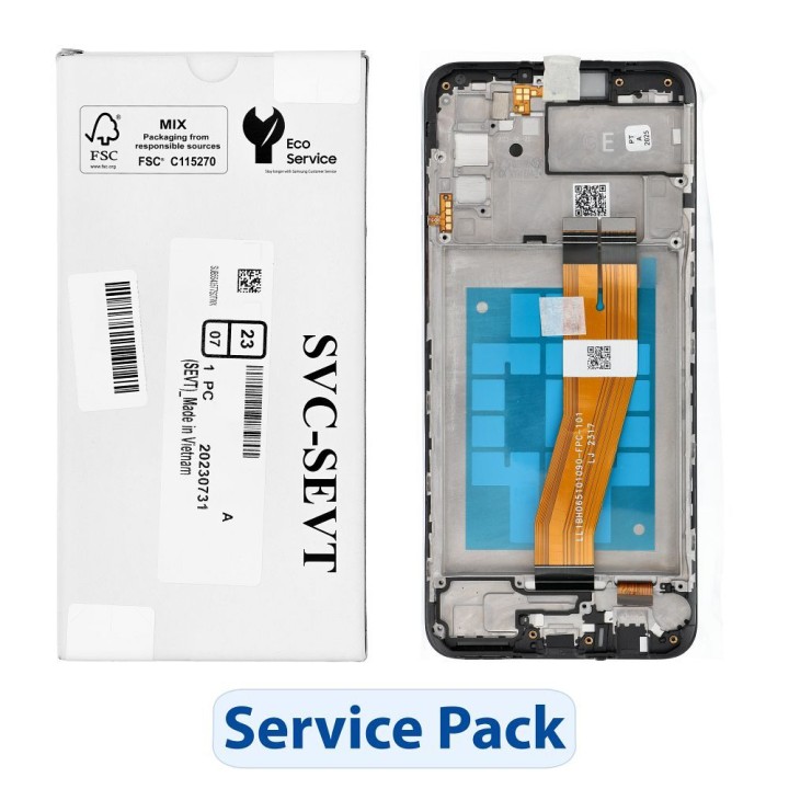 ServicePack LCD display SAMSUNG A02s A025F GH81-20118A