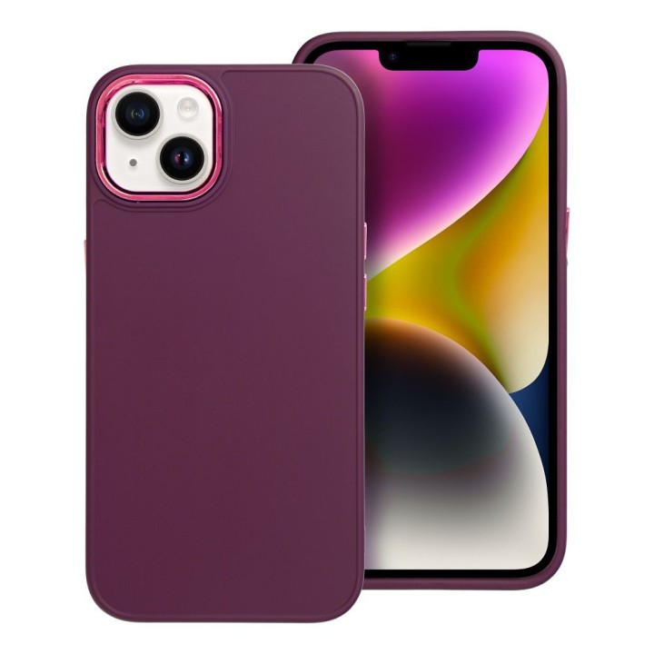 Чехол для iPhone 13 Frame фиолетовый