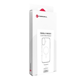 Чохол для iPhone 17 Forcell F-Protect Clear Hybrid Premium сумісний із MagSafe прозорий 0INT