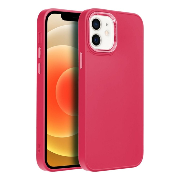 Чехол для iPhone 12 / 12 PRO Frame magenta
