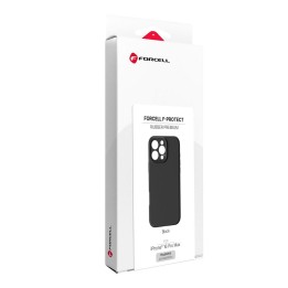 Case for iPhone 16 PRO MAX Forcell F-Protect Rubber Premium MagSafe compatible black 0INT