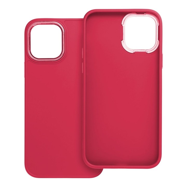 Etui na iPhone 12 / 12 PRO Frame magenta