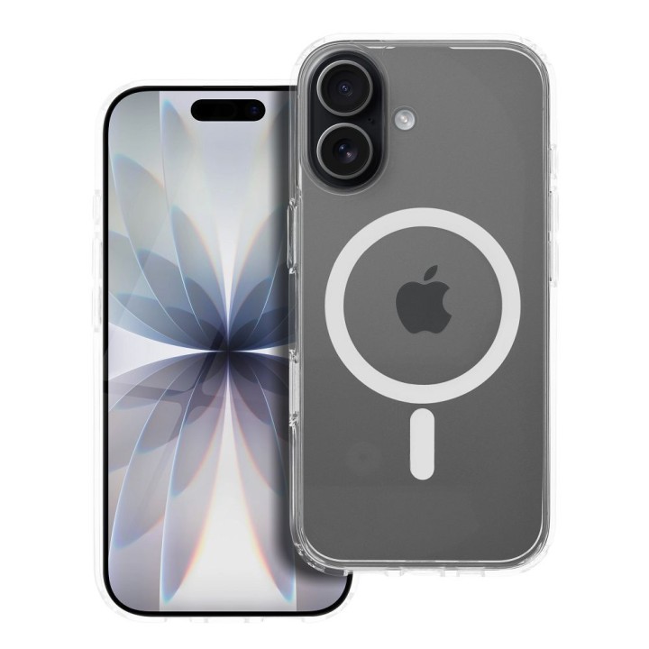 Чохол для iPhone 17 Forcell F-Protect Clear Hybrid Premium сумісний із MagSafe прозорий 0INT