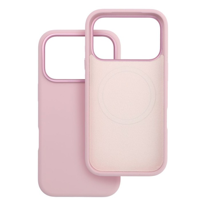Чохол для iPhone 15 PRO MAX Forcell F-Protect Frame Premium сумісний з MagSafe рожевий 0INT