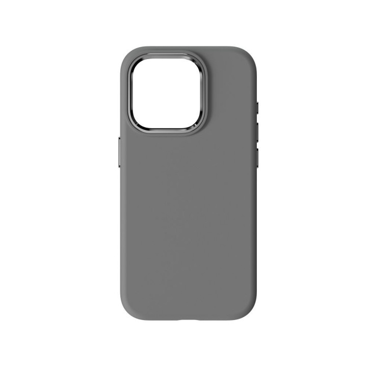 Case for iPhone 15 PRO Forcell F-Protect Frame Premium compatible with MagSafe grey 0INT