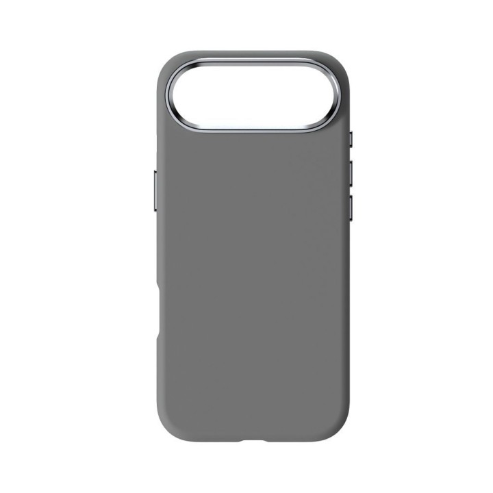 Case for iPhone 17 AIR Forcell F-Protect Frame Premium compatible with MagSafe grey 0INT