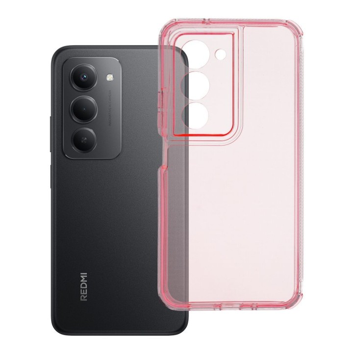 Case for Xiaomi Redmi 15 4G / 5G (169mm) Matrix Clear powder pink
