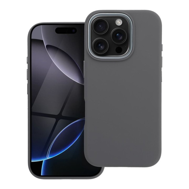 Case for iPhone 16 PRO Forcell F-Protect Frame Premium compatible with MagSafe grey 0INT