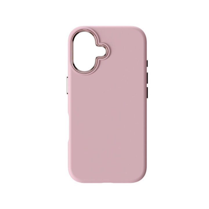 Чохол для iPhone 16 Forcell F-Protect Frame Premium сумісний з MagSafe рожевий 0INT
