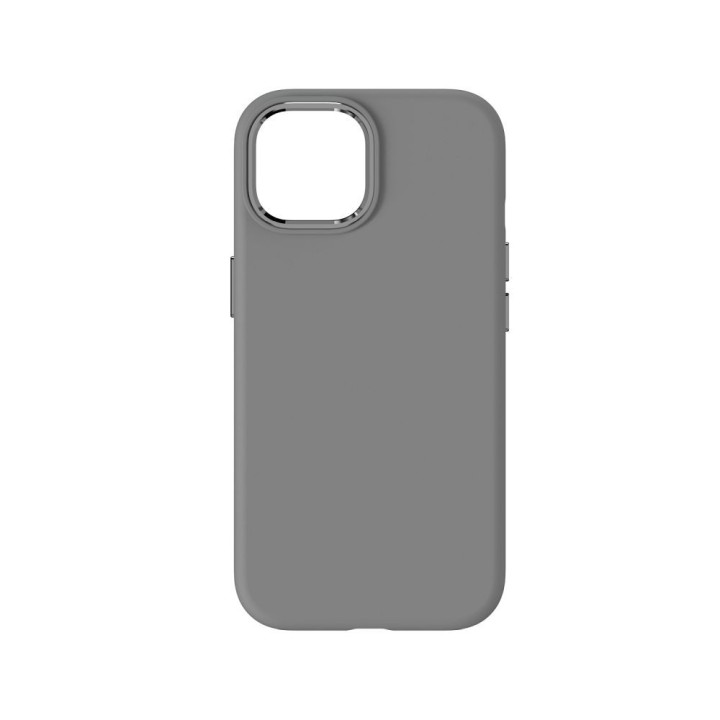 Чохол для iPhone 15 Forcell F-Protect Frame Premium сумісний із MagSafe сірий 0INT