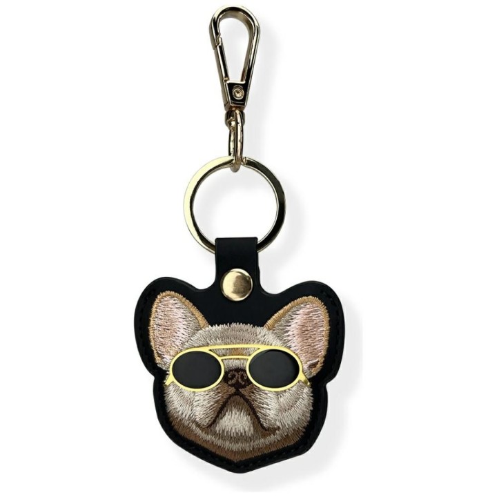 NIMMY чехол для трекера / брелока GLASSES COOL DOG черный