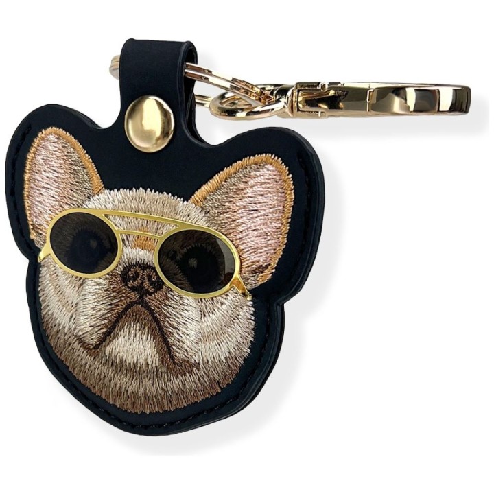 NIMMY чохол для трекера / брелока GLASSES COOL DOG чорний
