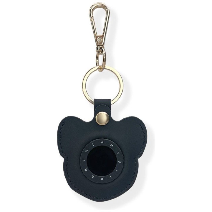 NIMMY case for a tracker / keychain GLASSES COOL DOG black