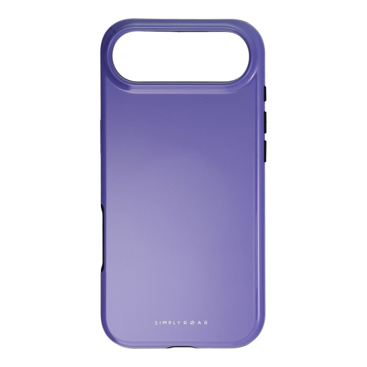 ROAR case RAINBOW BUMPER compatible with MagSafe for IPHONE 17 Air purple