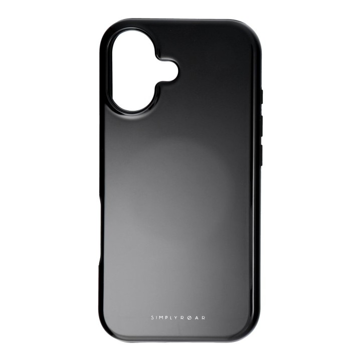 ROAR case RAINBOW BUMPER compatible with Magsafe for IPHONE 17 black