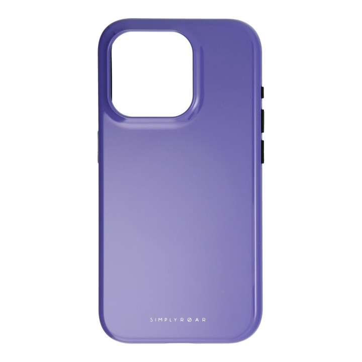 ROAR case RAINBOW BUMPER compatible with Magsafe for IPHONE 15 Pro purple