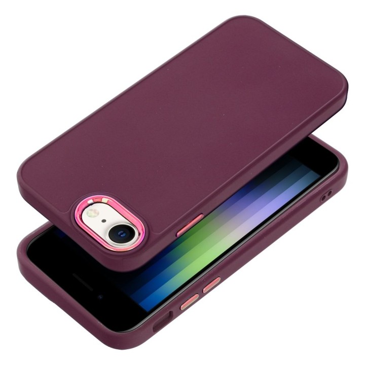 Чехол для iPhone 7 / 8 / SE 2020 / SE 2022 Frame фиолетовый