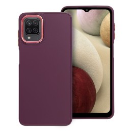Чехол для Samsung A12 / M12 Frame фиолетовый