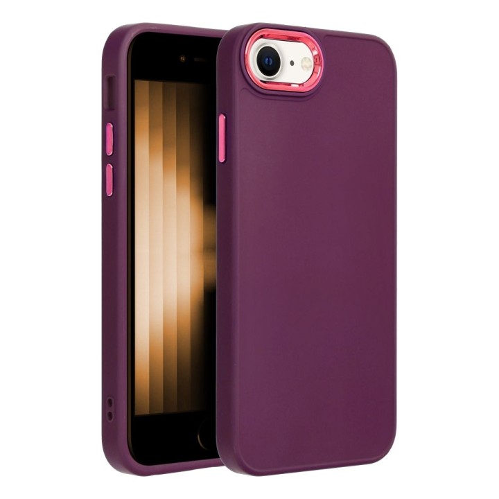 Case for iPhone 7 / 8 / SE 2020 / SE 2022 Frame purple