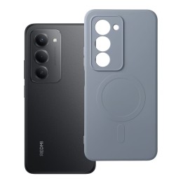 Etui na Xiaomi Redmi 15 4G / 5G (171,1mm) Silicone Mag Cover zgodne z MagSafe (camera protection) jasnoniebieskie