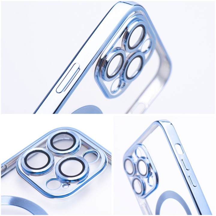 Case for Xiaomi Redmi 15C (173,16 x 81,07 x 8,2) Electro Mag Cover compatible with MagSafe blue