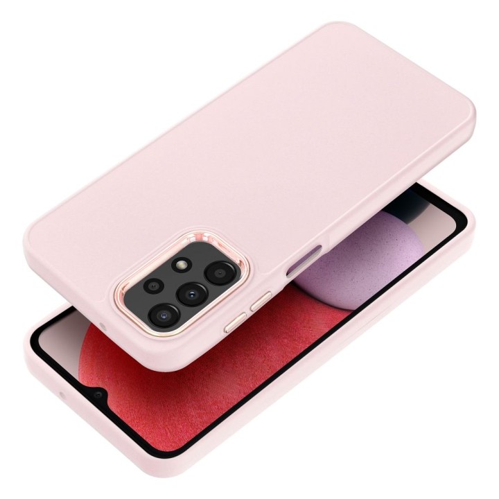 Case for Samsung A13 4G Frame powder pink