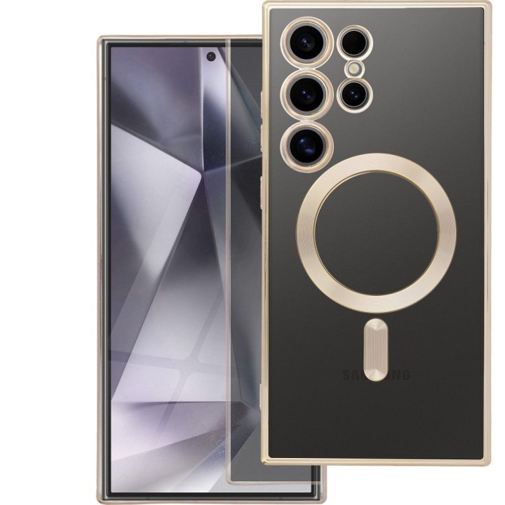 Case for Xiaomi Redmi 15 4G / 5G (171,1mm) Electro Mag Cover compatible with MagSafe gold
