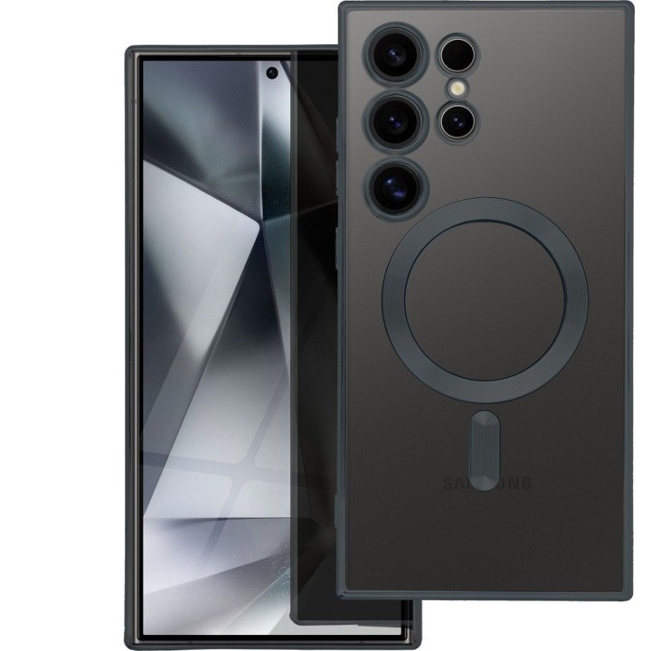 Чохол для Xiaomi Redmi 15C (173,16 x 81,07 x 8,2) Electro Mag Cover сумісний із MagSafe чорний